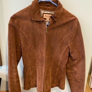 Wilson’s Leather Brown Suede Jacket